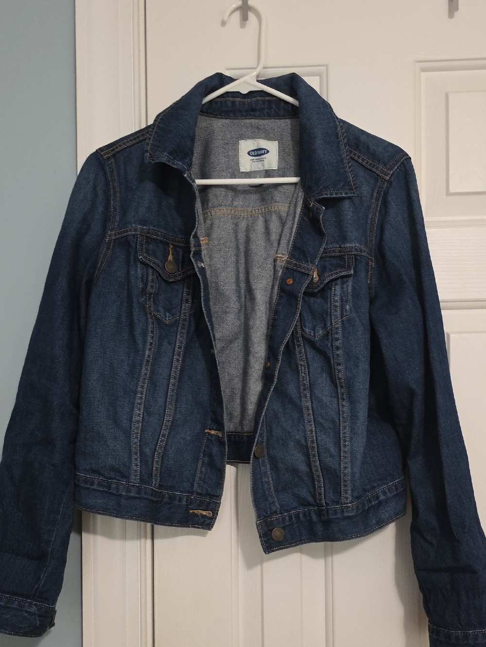 Old Navy Blue Denim Trucker Jacket